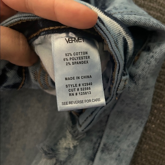 Distressed Blue Denim Jeans - Picture 5 of 13